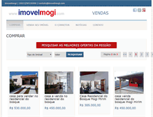 Tablet Screenshot of imovelmogi.com